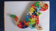 Wooden ecoboo dinosaur for sale  CARDIGAN