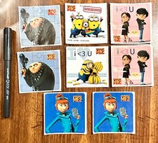 Disney SandyLion Despicable Me 2 Adesivos Fazer Cartões Scrapbooking SmileMakers comprar usado  Enviando para Brazil