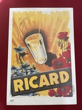 Plaque publicitaire ricard d'occasion  Senlis