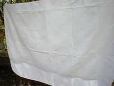 Nappe blanche vintage d'occasion  Sedan