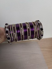 Purple mendhi dholki for sale  GREENFORD