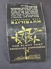 Vintage feature matchbook for sale  Littleton