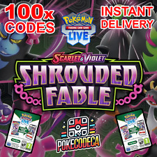 Usado, 100x Códigos de Fábula Envoltos Booster Pokémon TCG LIVE - PTCGL - ENVIADO INSTANTANEAMENTE comprar usado  Enviando para Brazil