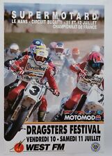 Affiche officielle supermotard d'occasion Affiche officielle supermotard d'occasion  Le Mans