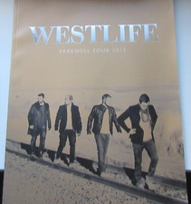 WESTLIFE FAREWELL TOUR BROCHURE 2012 RARE AND THE NUMBER ONES TOUR DVD comprar usado  Enviando para Brazil