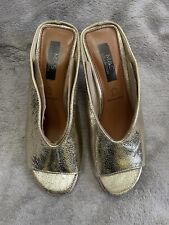 Ladies gold shoes for sale  CANNOCK