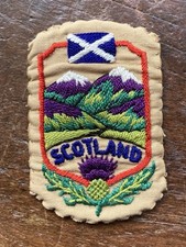 Vintage scotland saltire for sale  NOTTINGHAM