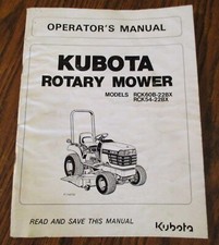 Kubota rck60b 22bx d'occasion  Expédié en Belgium