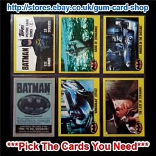 Topps batman cards for sale  HUNTINGDON