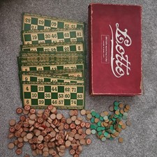 Vintage lotto game for sale  HALESWORTH