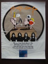 POSTER PROMOCIONAL ORIGINAL PINK FLOYD MEDDLE 1971 comprar usado POSTER PROMOCIONAL ORIGINAL PINK FLOYD MEDDLE 1971 comprar usado  Enviando para Brazil