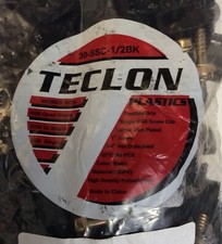 Usado, Pacote com 295 clipes de aderência flexíveis Teclon RG6 CABO ÚNICO PRETO comprar usado  Enviando para Brazil