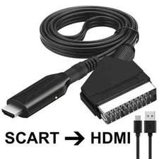 Scart hdmi adapter gebraucht kaufen  Dermbach