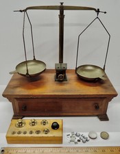 Antique wooden brass for sale  Zionsville