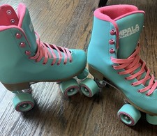 Patins retrô Impala calçada femininos tamanho 7 azul água rosa comprar usado  Enviando para Brazil