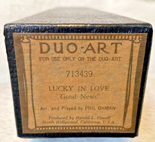 DUO-ART PIANO ROLL LUCKY IN LOVE GOOD NEWS RECUT NRMT P/B PHIL OHMAN 713439 comprar usado DUO-ART PIANO ROLL LUCKY IN LOVE GOOD NEWS RECUT NRMT P/B PHIL OHMAN 713439 comprar usado  Enviando para Brazil