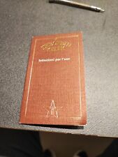 Theorein booklet libretto usato  Macerata