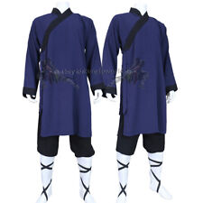 Terno de artes marciais uniforme tai chi kung fu monge shaolin personalizado 25 cores comprar usado  Enviando para Brazil