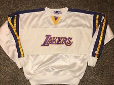 Usado, Camiseta moletom LOS ANGELES LAKERS vintage década de 1980 anos 90 STARTER jaqueta suéter jersey G comprar usado  Enviando para Brazil