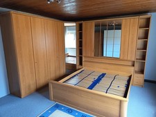 Schlafzimmer buche überbau gebraucht kaufen  Alzey-Umland