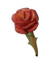 Carved bakelite brooch for sale  TELFORD