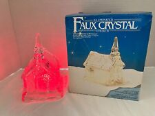 Crystal glass church for sale  Gill