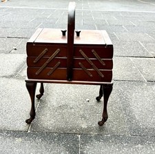 Nähwagen nähkasten holz gebraucht kaufen  Euskirchen