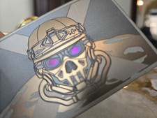 Metal morale patch for sale  Boston
