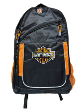 Mochila Harley Davidson preta-laranja motocicleta laranja rede comprar usado  Enviando para Brazil