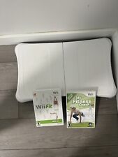 Nintendo Wii Fit Balance Board com WII FIT & My Fitness Coach Games comprar usado  Enviando para Brazil