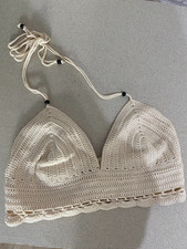 Crochet bikini top for sale  LLANDUDNO