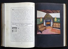 Antique ARTS CRAFTS German APARTMENT HOME FURNITURE DESIGN Architecture Book comprar usado  Enviando para Brazil