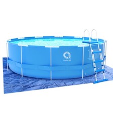 Aufstellpool komplettset rund gebraucht kaufen  Leipzig