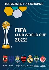 REAL Madrid Espanha FLAMENGO Brasil SEATTLE EUA AL HILAL Saudi 2022 Club WC FAN comprar usado  Enviando para Brazil