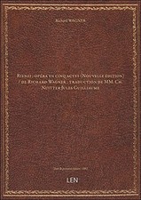 Rienzi opera actes d'occasion  France