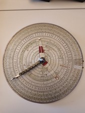 Regolo calcolatore circolare usato  Sori