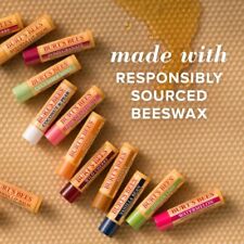Bálsamo labial hidratante 100% natural Burt's Bees - Escolha o sabor  comprar usado  Enviando para Brazil