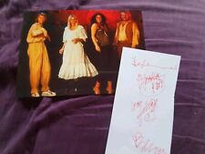 Abba autogramm autograph gebraucht kaufen  Beeskow