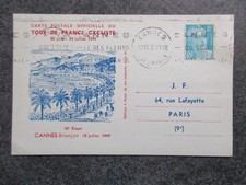 Carte tour étape d'occasion  Vouillé