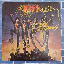 Usado, Kiss | lp assinado | 4 membros | Destroyer Blue label comprar usado  Enviando para Brazil