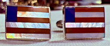 American flag cufflinks for sale  New York