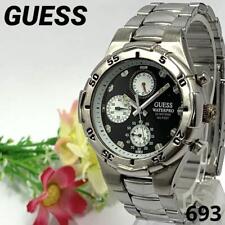 [Funcionando] 693 GUESS Reloj Hombre Cronógrafo Cuarzo Popular Raro segunda mano  Embacar hacia Argentina