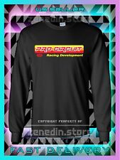 Nova Camiseta Masculina de Manga Longa Logotipo de Corrida de Escape Pro Circuit Camiseta Americana, usado comprar usado  Enviando para Brazil