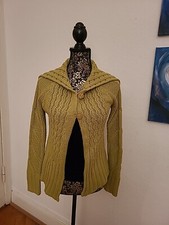 Strickjacke damen kiwigrün gebraucht kaufen  Berlin