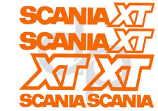 Adesivo de vinil SCANIA XT X6 TRANSPORTE PERSONALIZADO CAMINHÃO SCANIA XT comprar usado  Enviando para Brazil