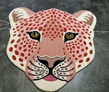 Tapete de rosto de leopardo rosa – Tapete de assoalho macio, elegante e antiderrapante design animal, usado comprar usado Tapete de rosto de leopardo rosa – Tapete de assoalho macio, elegante e antiderrapante design animal, usado comprar usado  Enviando para Brazil