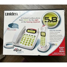Uniden corded cordless for sale  Burlington
