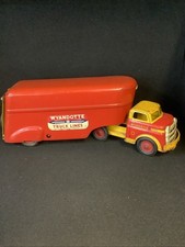 24" Wyandotte Toys Truck Lines Carga Motor Transporte Caminhão de Construção (shs) comprar usado  Enviando para Brazil