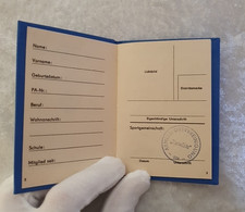 Mitgliedsbuch dtsb deutscher gebraucht kaufen  Fürstenwalde/Spree