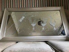 Mirrored wall art for sale  HUNTINGDON